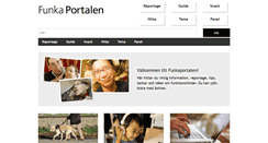 Desktop Screenshot of funkaportalen.se